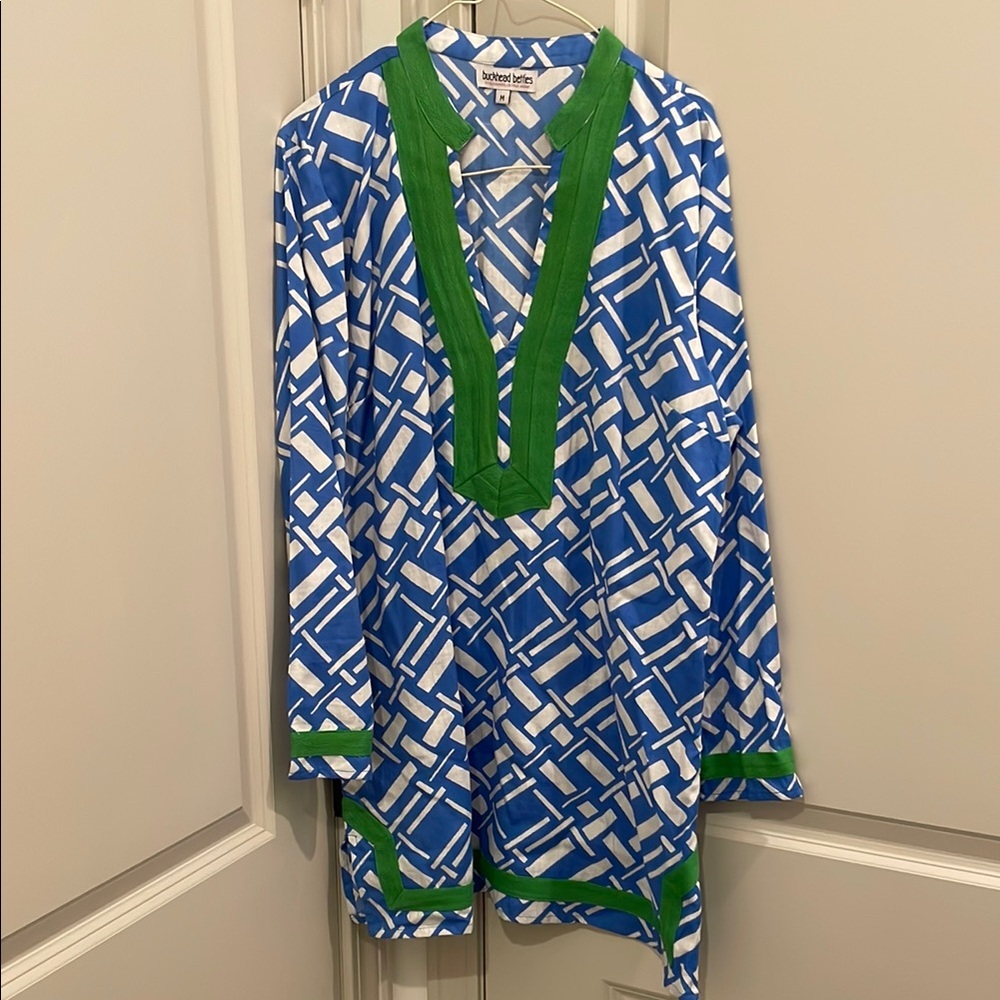 Blue and Green Tunic